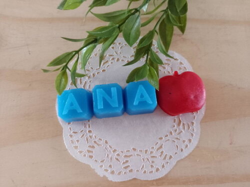 Sabonete Nome Branca de Neve (3 Letras)