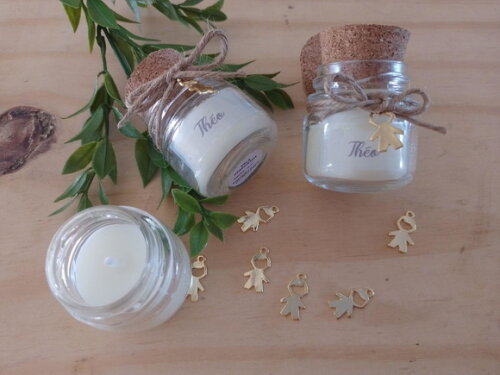 Vela Aromatizada No Vidro Com Rolha