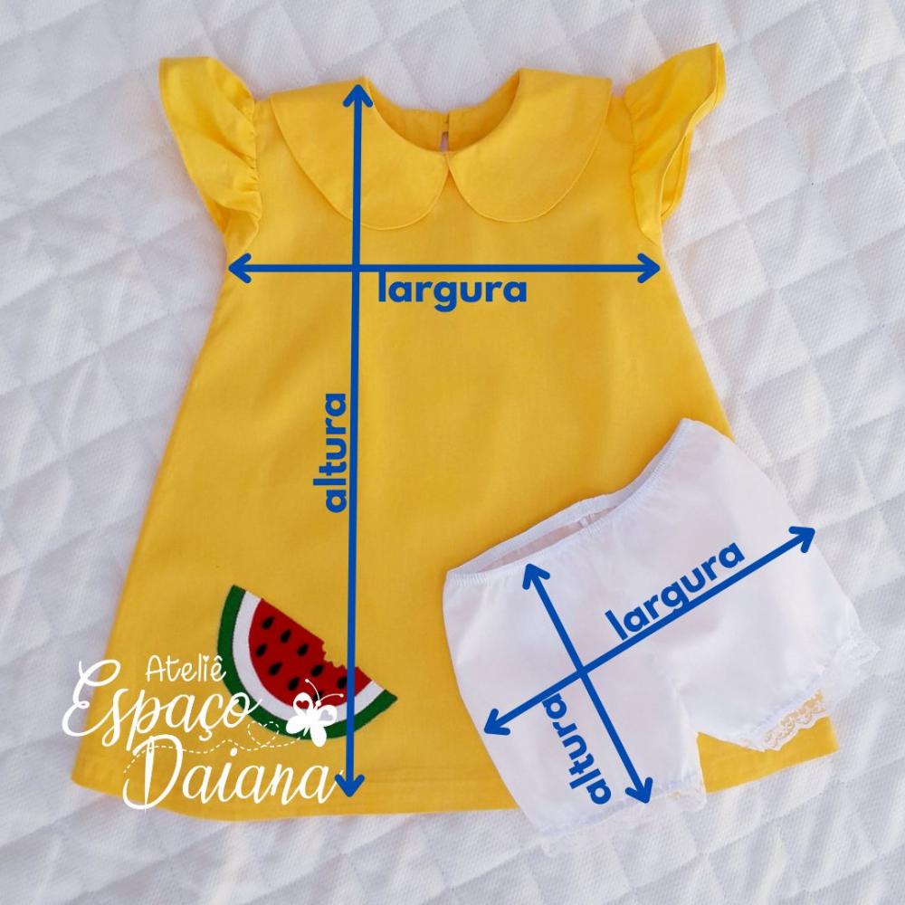 Vestido Magali com Shortinho - 1 e 2