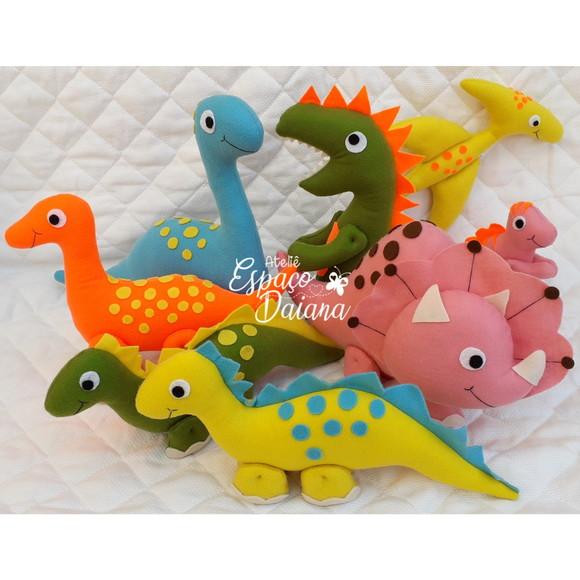 Kit Dinossauros em Feltro – Festa Infantil Dinossauro