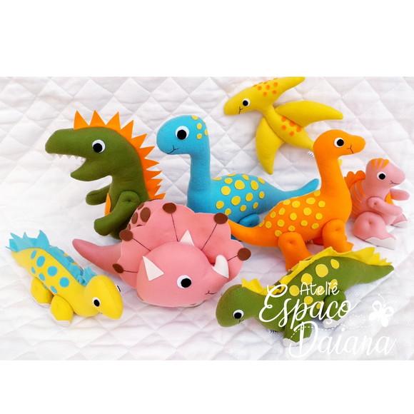 Kit Dinossauros em Feltro – Festa Infantil Dinossauro