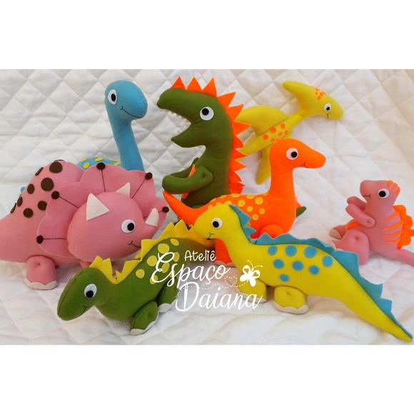 Kit Dinossauros em Feltro – Festa Infantil Dinossauro