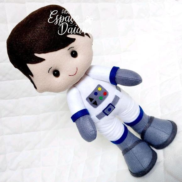 Astronauta em Feltro - Decoração Festa Espacial