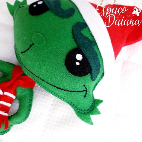 Grinch em Feltro / Enfeite de Natal / Decoração de Natal