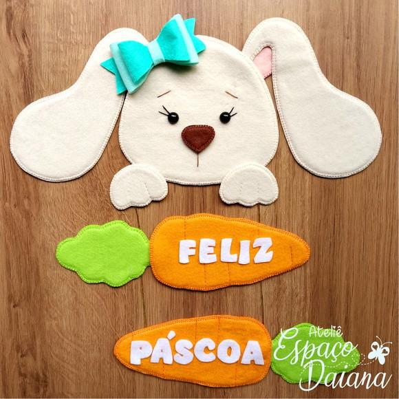 Guirlanda Páscoa / Enfeite de Porta Páscoa / Decoração de Pá
