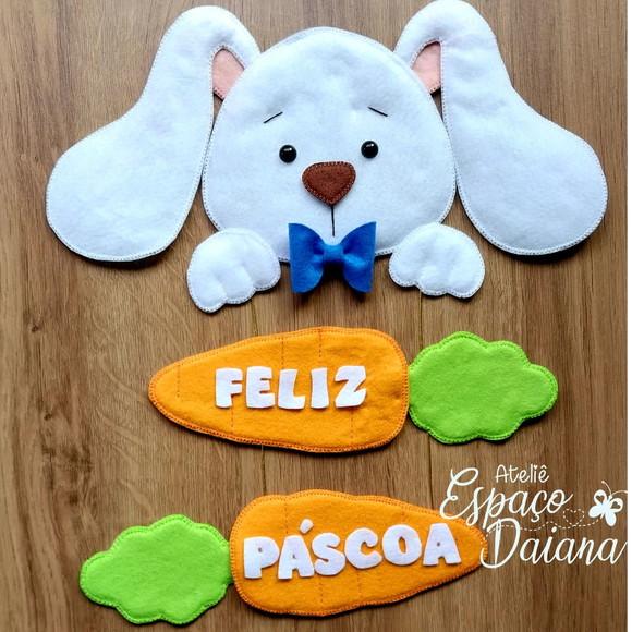 Guirlanda Páscoa / Enfeite de Porta Páscoa / Decoração de Pá