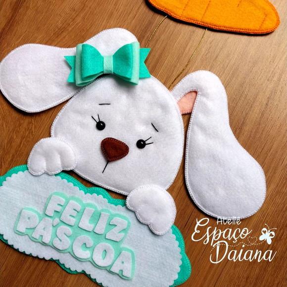Guirlanda Páscoa / Enfeite de Porta Páscoa / Decoração de Pá