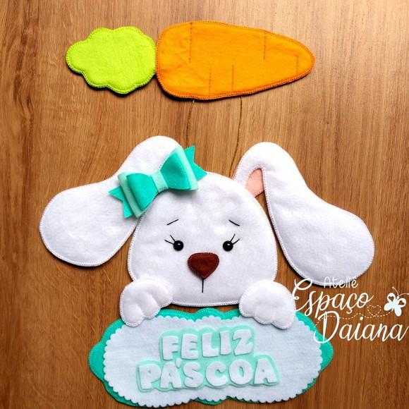 Guirlanda Páscoa / Enfeite de Porta Páscoa / Decoração de Pá
