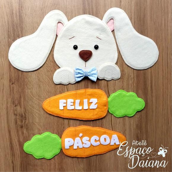 Guirlanda Páscoa / Enfeite de Porta Páscoa / Decoração de Pá