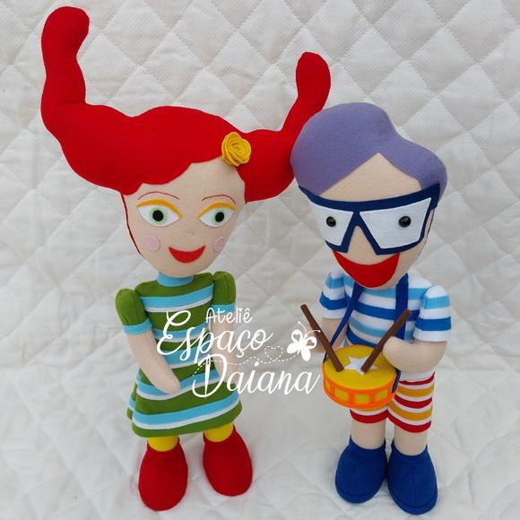 Palavra Cantada em Feltro / Boneco Personalizado