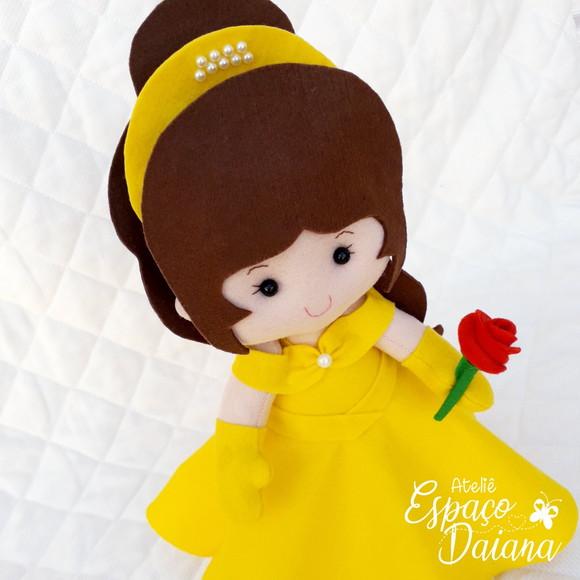 Princesa Bela em Feltro