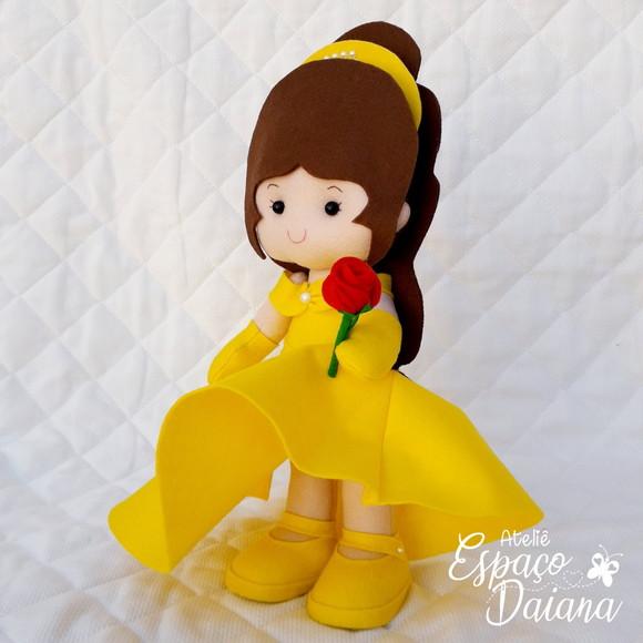 Princesa Bela em Feltro