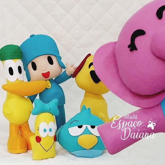 Turma Pocoyo em Feltro
