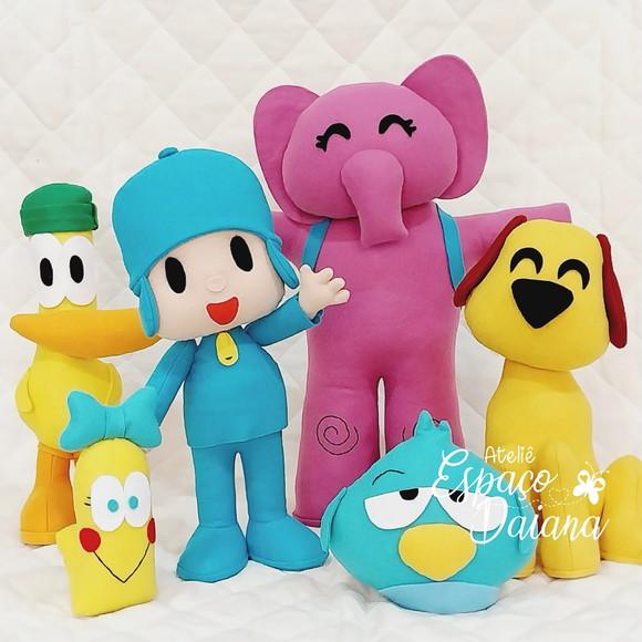 Turma Pocoyo em Feltro