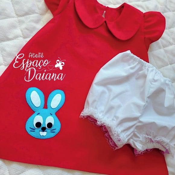 Vestido Mônica com Shortinho - 1 e 2