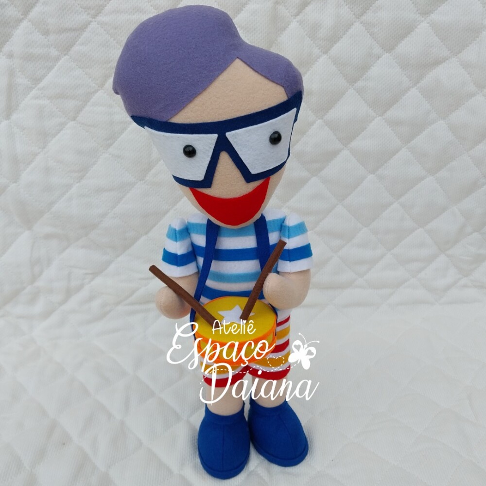 Palavra Cantada em Feltro / Boneco Personalizado