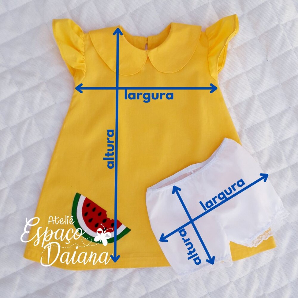 Vestido Magali com Shortinho - 1 e 2