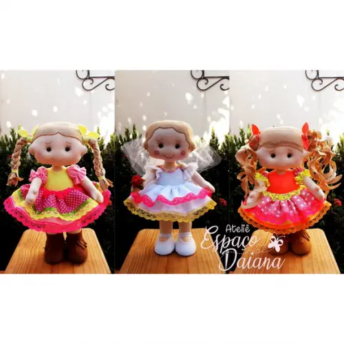 Bonecos Decoração Junina