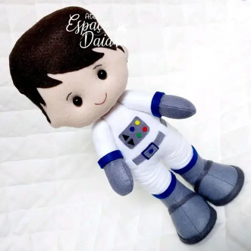 Astronauta em Feltro - Decoração Festa Espacial