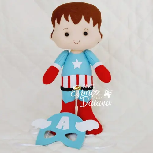 Capitão America em Feltro - Vingadores