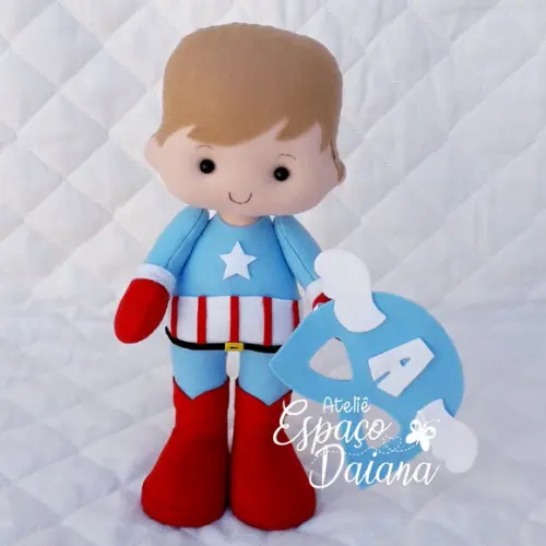 Capitão America em Feltro - Vingadores
