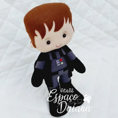 Darth Vader em Feltro - Personalizado Star Wars - Boneco personal