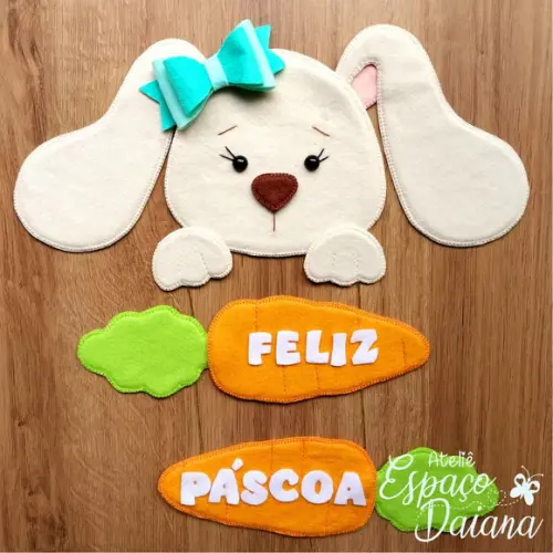 Guirlanda Páscoa / Enfeite de Porta Páscoa / Decoração de Páscoa