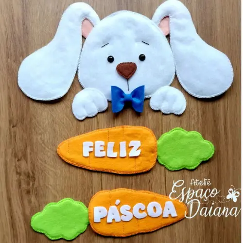 Guirlanda Páscoa / Enfeite de Porta Páscoa / Decoração de Pá