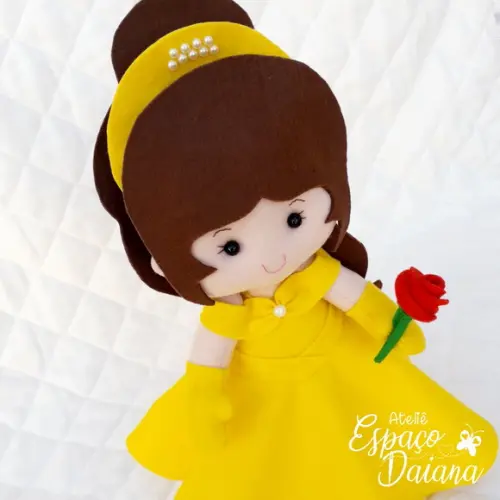 Princesa Bela em Feltro