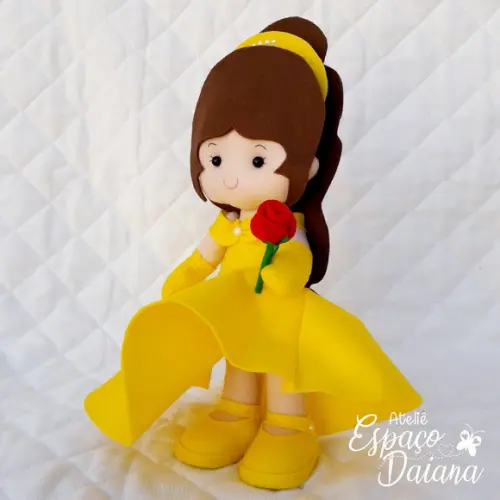 Princesa Bela em Feltro