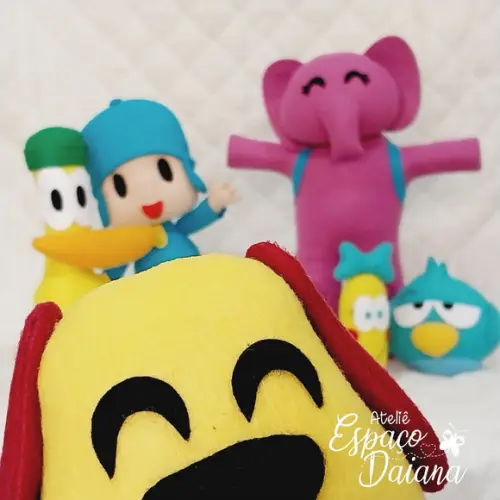 Turma Pocoyo em Feltro