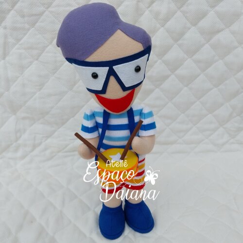 Palavra Cantada em Feltro / Boneco Personalizado