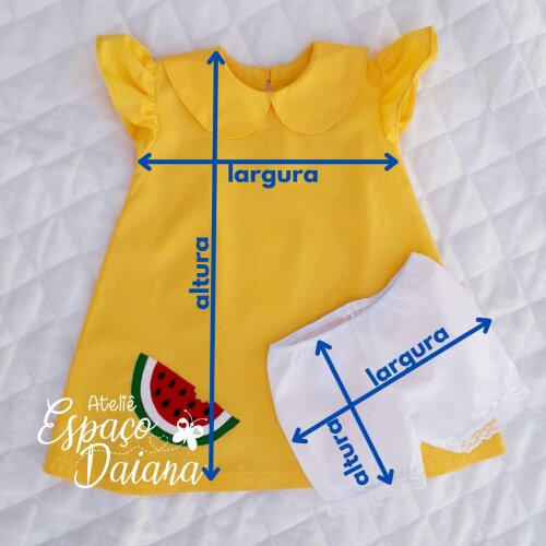 Vestido Magali com Shortinho - 1 e 2