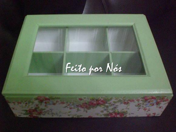 Caixa de Chá Floral