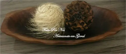 Bolas Decorativas de Especiarias/Grãos