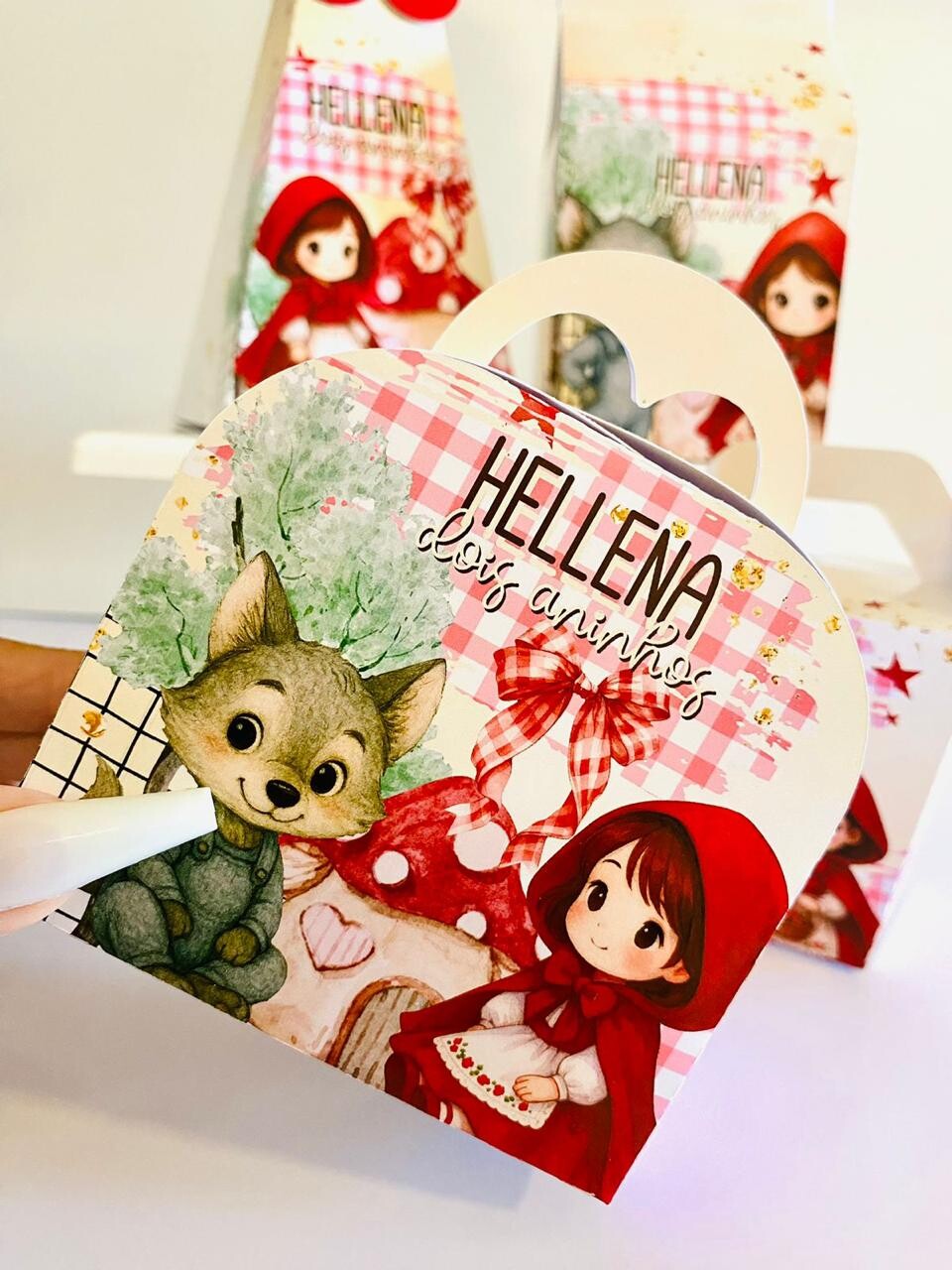 KIT FESTA 20 CAIXINHAS PERSONALIZADAS LEMBRANCINHA DE FESTA - CHA