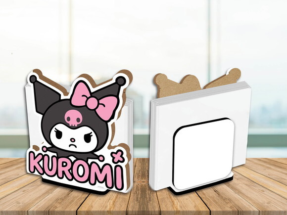 05 Porta Guardanapo Centro de Mesa Kuromi
