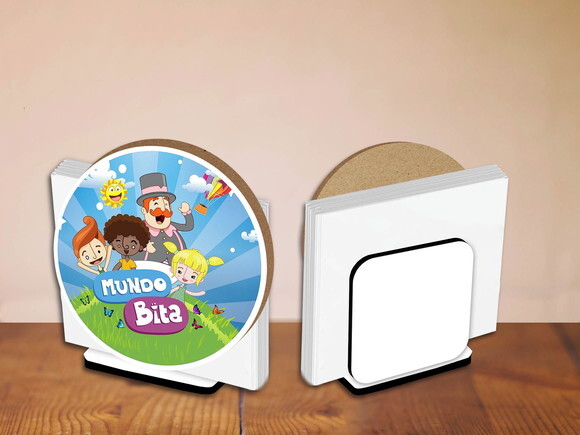 05 Porta Guardanapo Centro de Mesa Mundo Bita