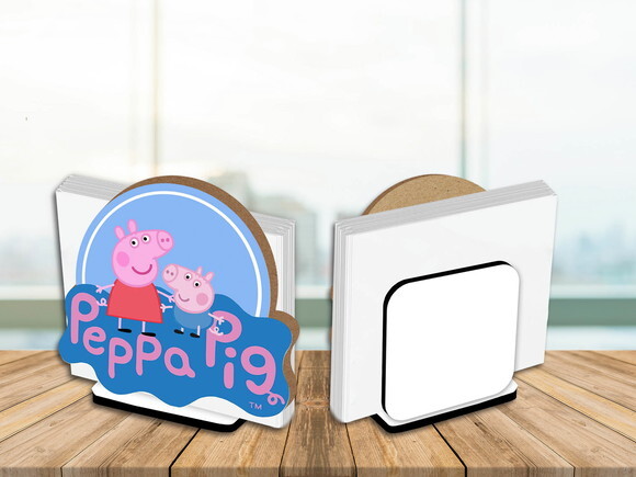 05 Porta Guardanapo Centro de Mesa Pepa Pig