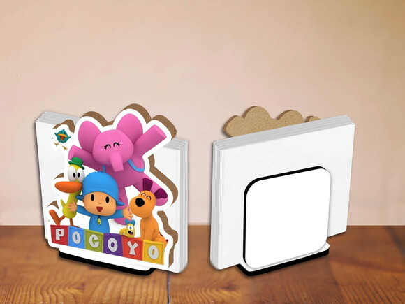 05 Porta Guardanapo Centro de Mesa Pocoyo