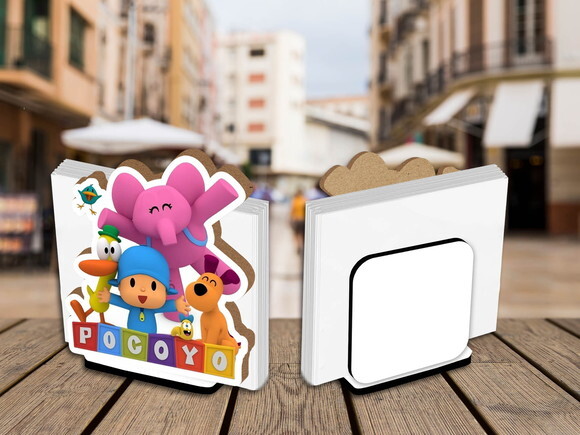 05 Porta Guardanapo Centro de Mesa Pocoyo