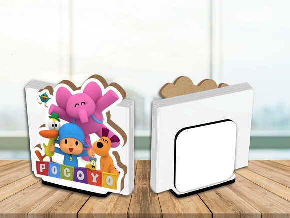 05 Porta Guardanapo Centro de Mesa Pocoyo
