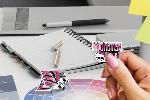 Adesivo Personalizado Monster High Kit Kit com 30 Unidades