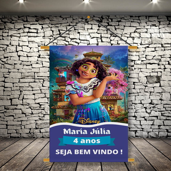 Banner Festa Infantil Mirabel