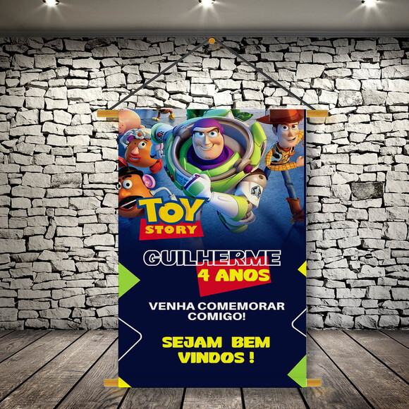 Banner Festa Infantil Toy Story