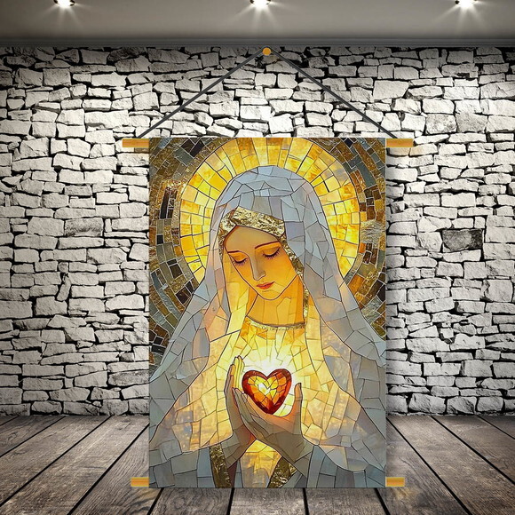 Banner Imaculado Coração de Maria