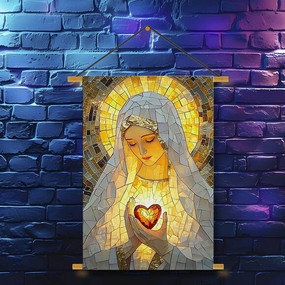 Banner Imaculado Coração de Maria