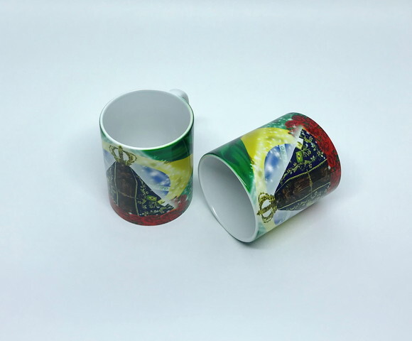 Caneca Nossa Senhora Aparecida Porcelana