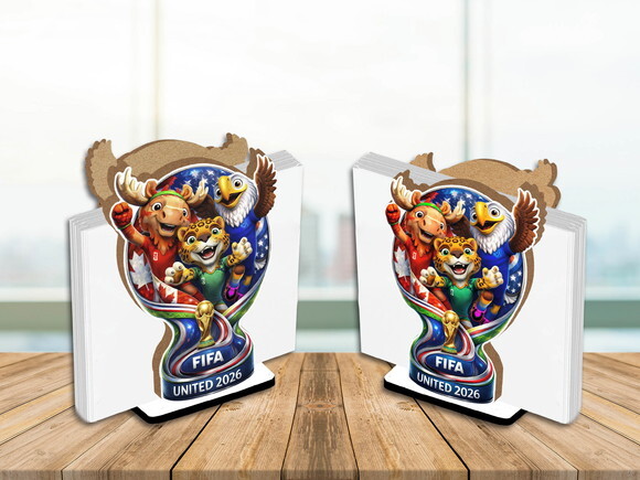 Centro de Mesa Porta Guardanapo Copa do Mundo 2026