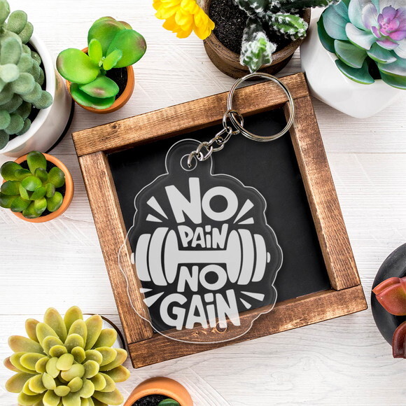 Chaveiro e Lembrancinha Academia no Pain no Gain